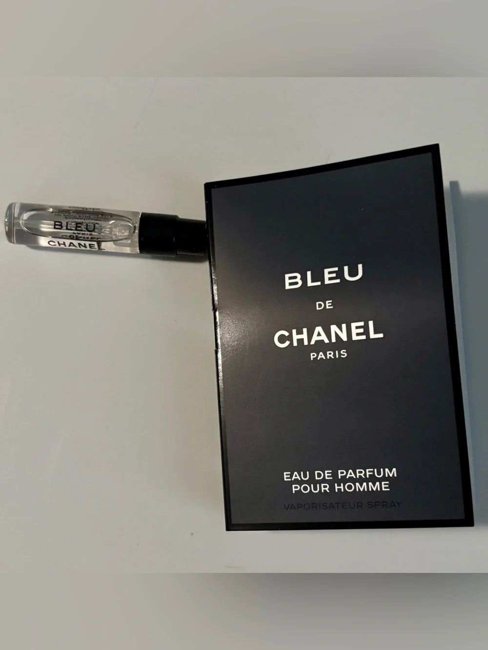 NEW Chanel Bleu de Chanel Pour Homme sample vial.